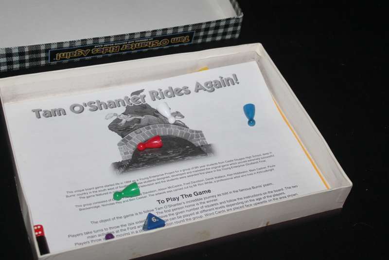 Tam O'Shanter Rides Again Boardgame