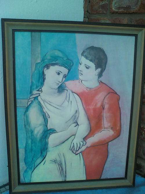 Picasso Print of The Two Lovers