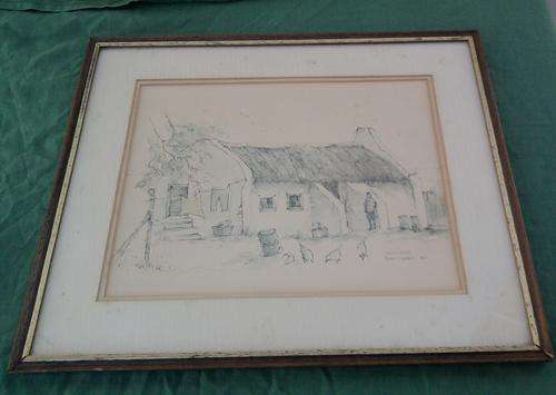 Framed Print Visserhuisies