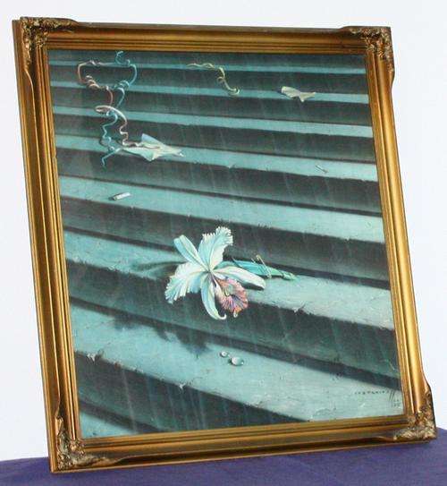 Framed Tretchikoff Print - The Lost Orchid