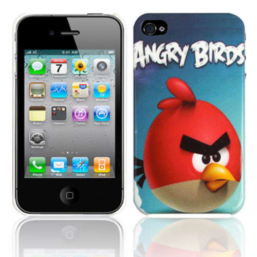 Angry Birds Style Plastic Case for iPhone 4 & 4S *SPECIAL*
