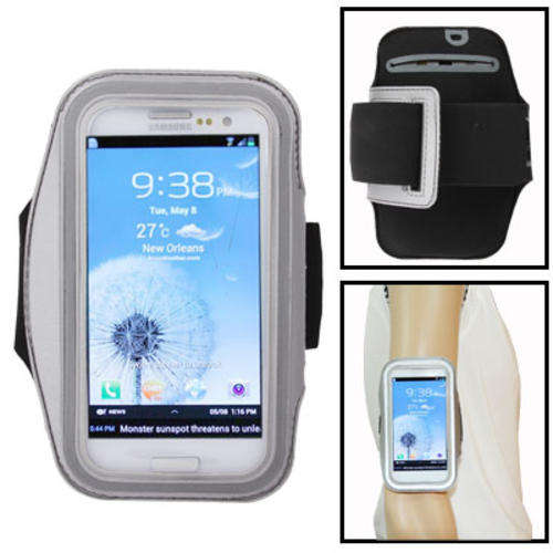 Sports Armband Case for Samsung Galaxy SIII / i9300 (Gray)