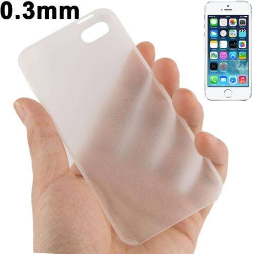0.3mm Ultra Thin Polycarbonate Materials TPU Protection Shell for iPhone 5 and 5s (Transparent)