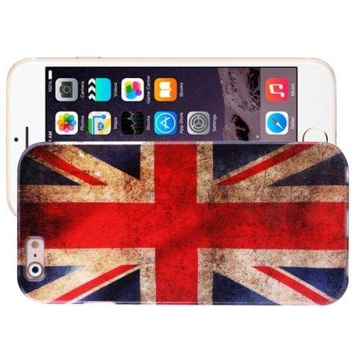 Retro UK Flag Pattern TPU Case for iPhone 6