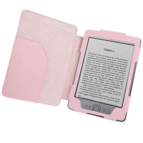 Leather Case for Amazon Kindle 4 (Pink) ***FREE SHIPPING***
