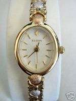 Silver, gold and rose tone Elgin watch(new)