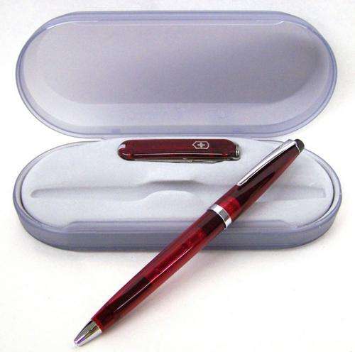 NEW VICTORINOX CROSS PEN AND POCKET KNIFE SET
