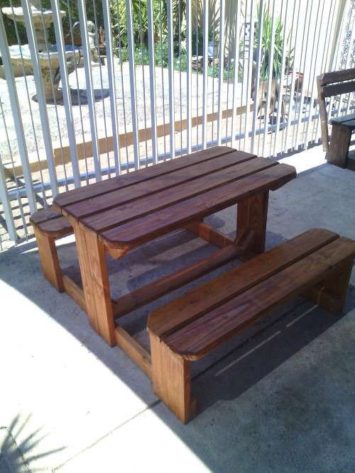 4 seater garden bench