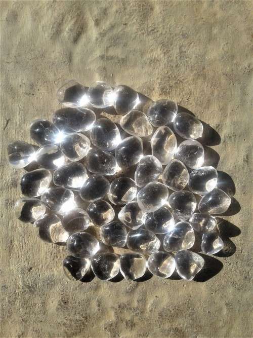 Clear Quartz (A Grade) Tumble stone