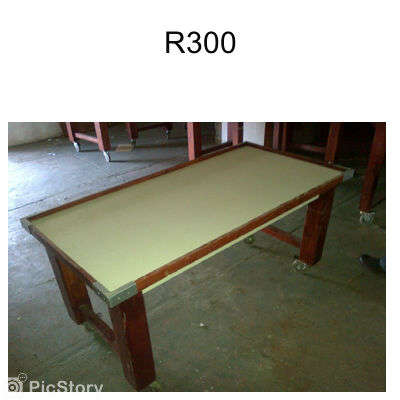 Wooden Table up for sale!