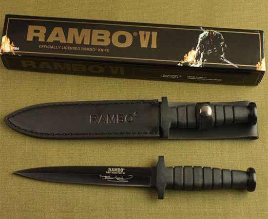 Rambo VI Dagger - Signature Knife - 2 on Auction!!