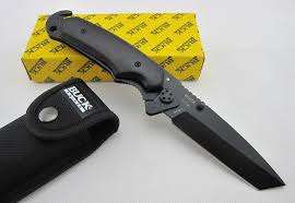 BUCK Razor King Folding Knife Black - 2 on Auction!!