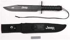 Jeep 15-Inch Black Survival Knife!! - 2 on Auction!!