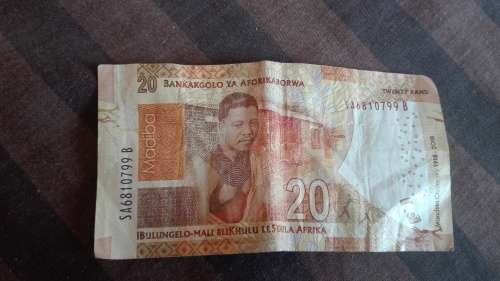 Mandela centenary R20 note 1918-2018