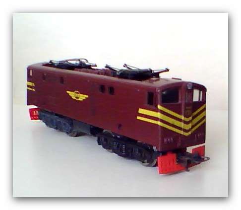 Lima HO Electric Loco    E919   SAR  Brown