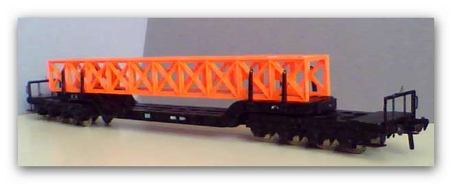 Fleischmann HO Depressed Centre Truck No 1494