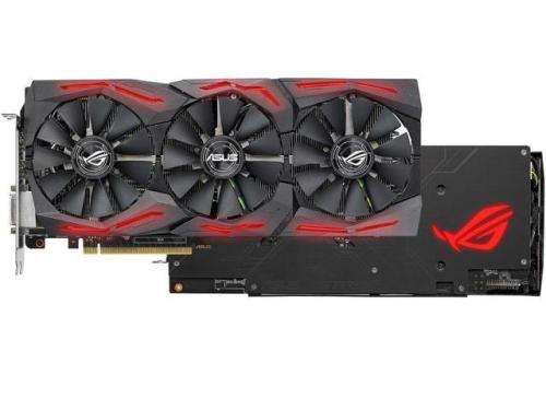 Asus ROG Strix Radeon RX 580 8GB Gaming Top OC Edition GDDR5 DP HDMI DVI VR Ready AMD Graphics Card