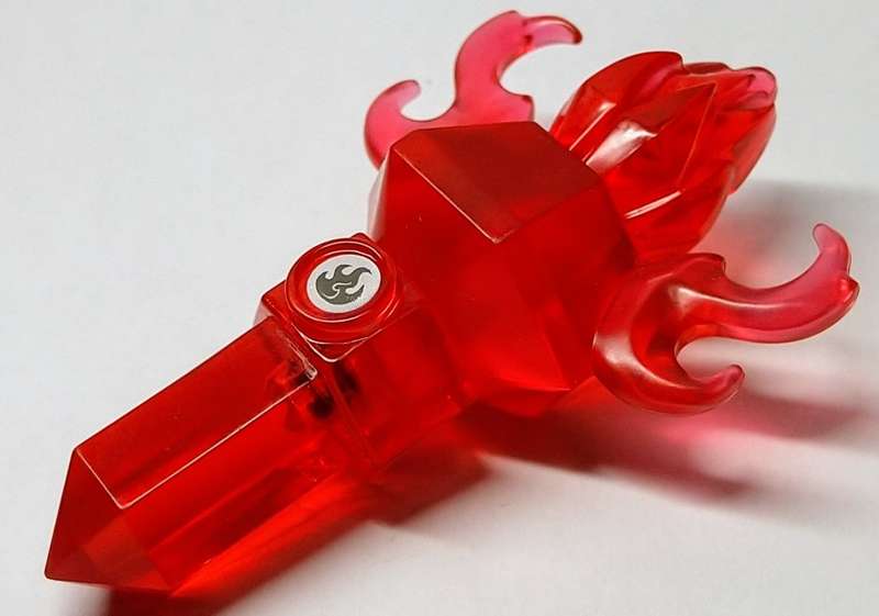 SKYLANDERS TRAPTANIUM CRYSTALS - FIRE TORCH TRAP