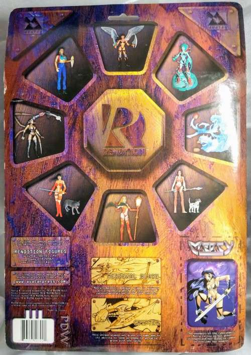 Avatar Comics 1998  Sealed Mercy  17cm Vintage Figure