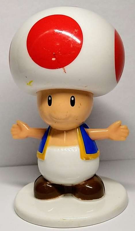 NINTENDO FOR McDONALDS - SUPER MARIO BROS. - TOAD FIGURE (RARE)
