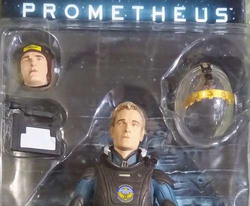 RARE  2012 NECA - PROMETHEUS - DAVID 8 ALIENS 7 ACTION FIGURE