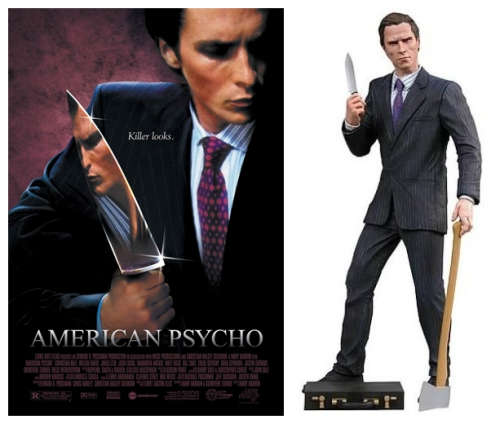 NECA Cult Classics Series 1 - American Psycho - Patrick Bateman 18 cm Figure