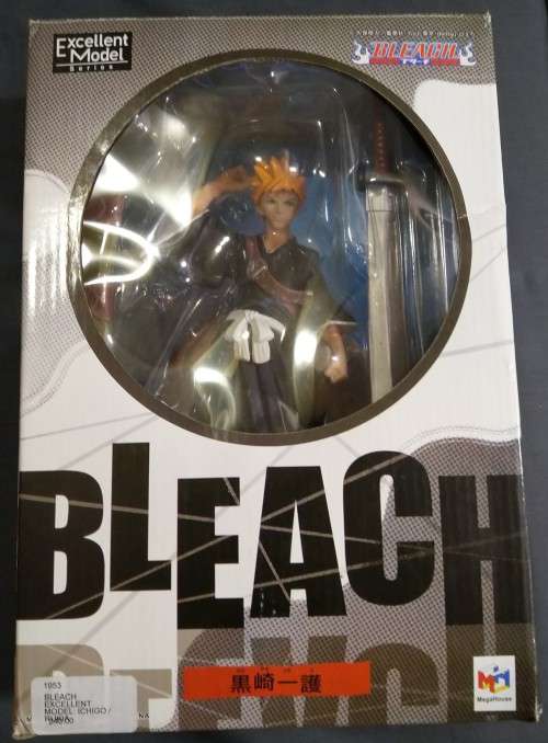 MEGAHOUSE - BLEACH - ICHIGO KUROSAKI FIXED FIGURE 23CM - RARE