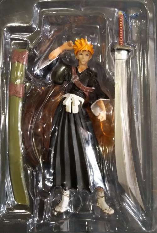MEGAHOUSE - BLEACH - ICHIGO KUROSAKI FIXED FIGURE 23CM - RARE