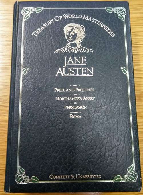HARDCOVER BOOK - Jane Austen (Treasury of World Masterpieces)