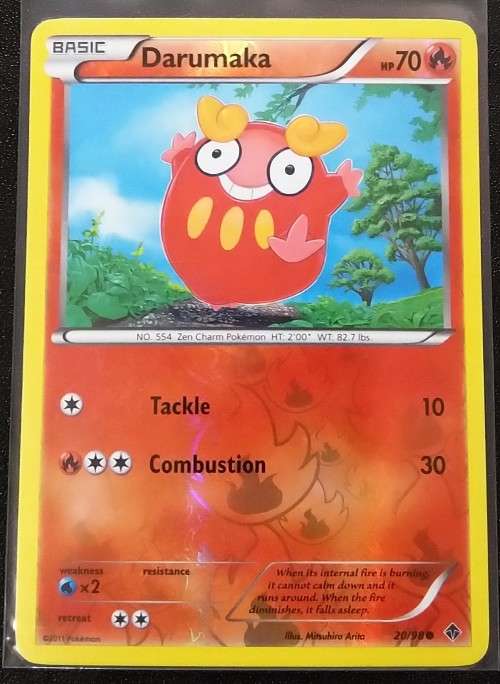 POKEMON CARDS - Darumaka - 20/98 - Reverse Holo Black and White 2: Emerging Powers