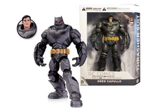 DC Collectibles - 2014 Thrasher Suit Batman Deluxe Figure by Greg Capullo - Rare