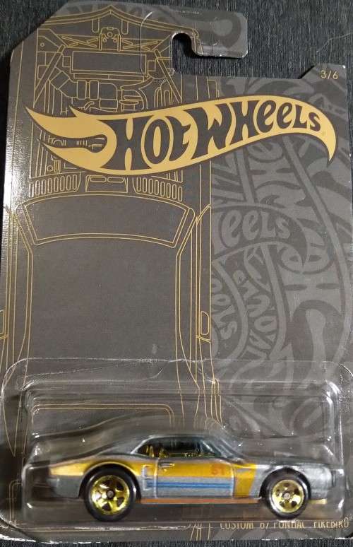 Mattel HOT WHEELS / HOTWHEELS - Satin and Chrome Custom 67` Pontiac Firebird