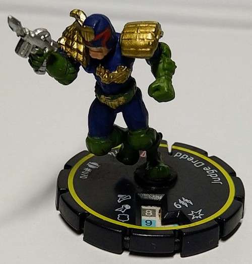 MINIATURES HEROCLIX - JUDGE DREDD