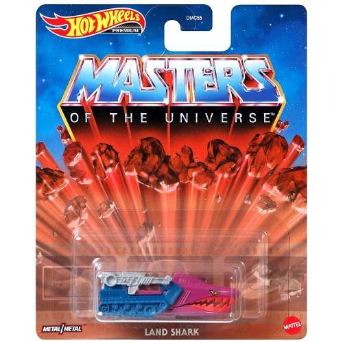 Hot Wheels - Die Cast Vehicles 1:64 - MOTU Masters of The Universe - Land Shark
