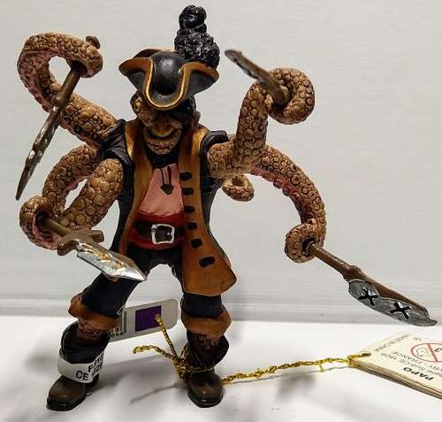 ORIGINAL PAPO - SEA PIRATES - SQUID PIRATE FIGURE - APPROX 12CM