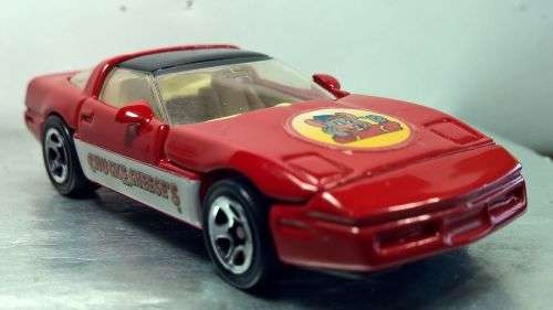 HOT WHEELS / HOTWHEELS - 1996 Chuck E Cheese 80`S Corvette - Exclusive Edition - Sealed