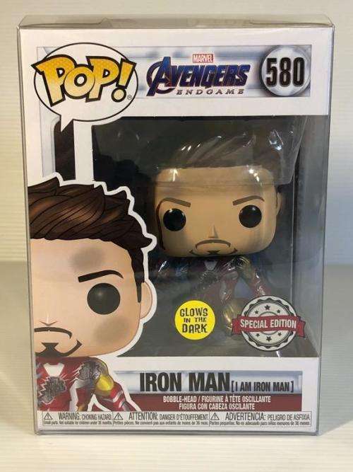 FUNKO POP! - 580 Avengers Endgame I Am Iron Man GlowintheDark SPECIAL EDITION