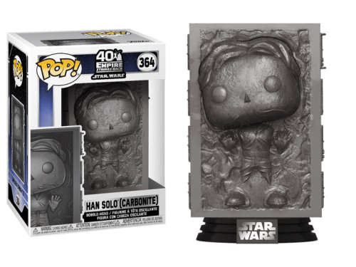 FUNKO POP - STAR WARS - HANS SOLO IN CARBONITE FIG