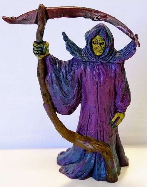 CLASSIC 2006 MONSTER IN MY POCKET FIGURES - THE DEAD - GRIM REAPER