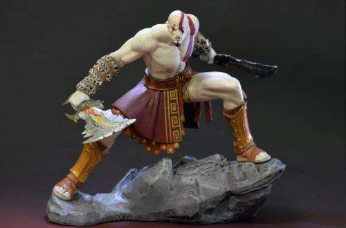 Kratos God of War Ascension Collectors Edition 6.5` PVC Figure Statue as is - No Box