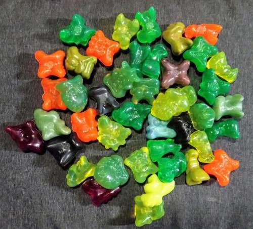 VINTAGE JO-JO CRAZY BONES LOT - APPROX 270+ SOLD AS LOT/IS AT A STEAL!