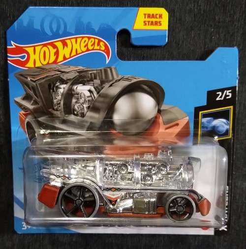 Hot Wheels / Hotwheels - X-RAYCERS - Chrome LOCO MOTORIN` - Die Cast Vehicle