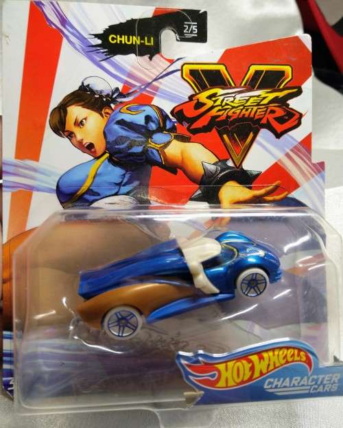 Hot Wheels - Die Cast Vehicles 1:64  - Street Fighter V - Chun-Li