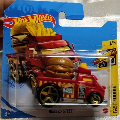 HOT WHEELS / HOTWHEELS - DIE CAST - FAST FOODIE - BUNS OF STEEL