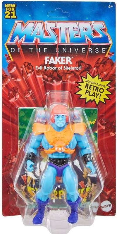SUPER 7 - MOTU - MASTERS OF THE UNIVERSE - FAKER HE-MAN (SEALED) ORIGINS