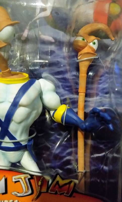 2012 MEZCO - EARTHWORM JIM - ACTION FIGURE - EXTREMELY RARE - SEALED