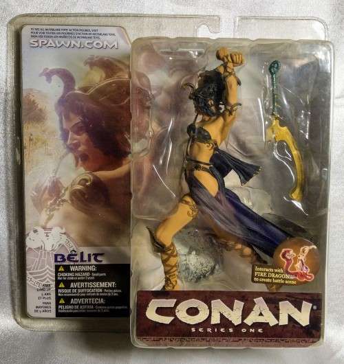 MCFARLANE TOYS - CONAN SERIES 1 - BELIT ACTION FIGURE - SEALED UNIT