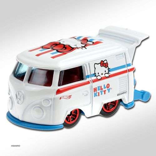 Hot Wheels - Die Cast Vehicles 1:64 - Chibi VW Kombi - Hello Kitty