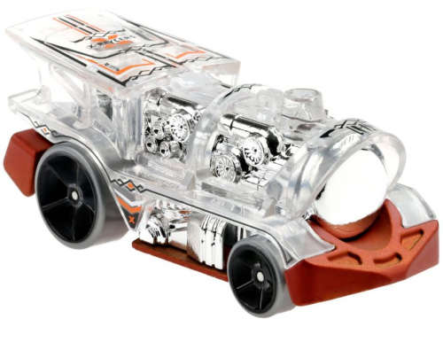 Hot Wheels / Hotwheels - X-RAYCERS - Chrome LOCO MOTORIN` - Die Cast Vehicle