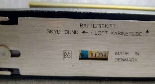 LEGENDARY RETRO 1970 BANG and OLUFSEN PORTABLE RADIO - WORKING! SUPER RARE!